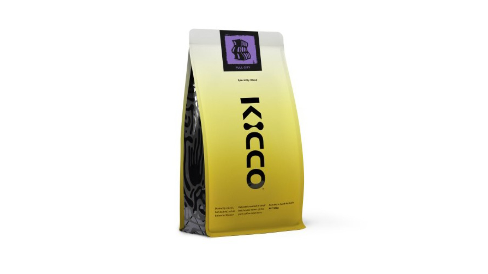 Kicco Full City Blend Roasted Coffee Beans - 500g