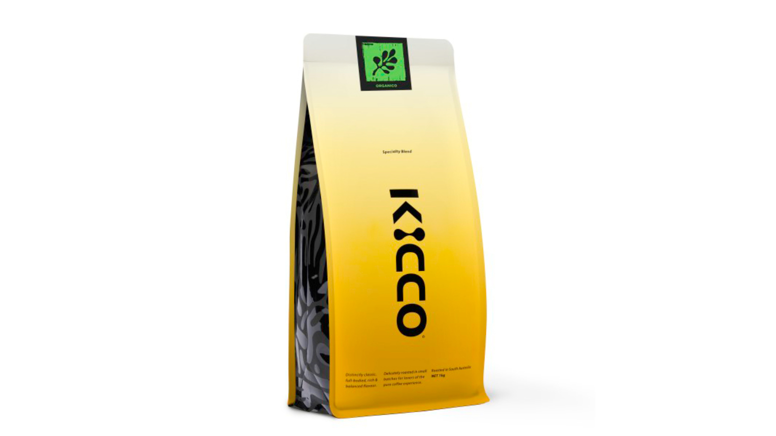 Kicco Organico Blend Roasted Coffee Beans - 1kg