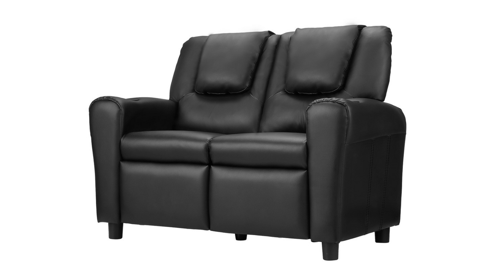 Keezi Kids Double Black Recliner Chair 