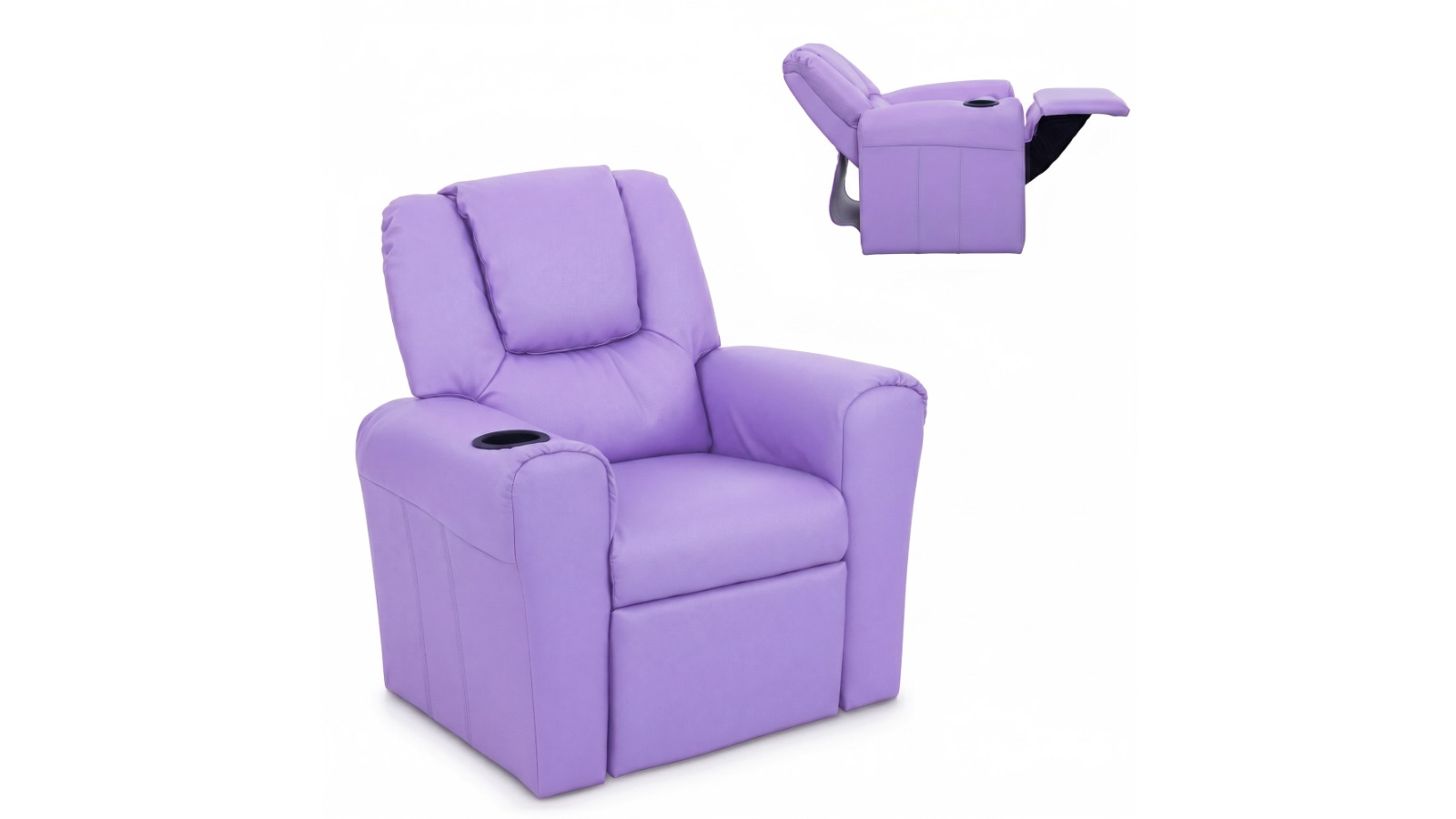 Keezi Kids Luxury Recliner Sofa - Purple