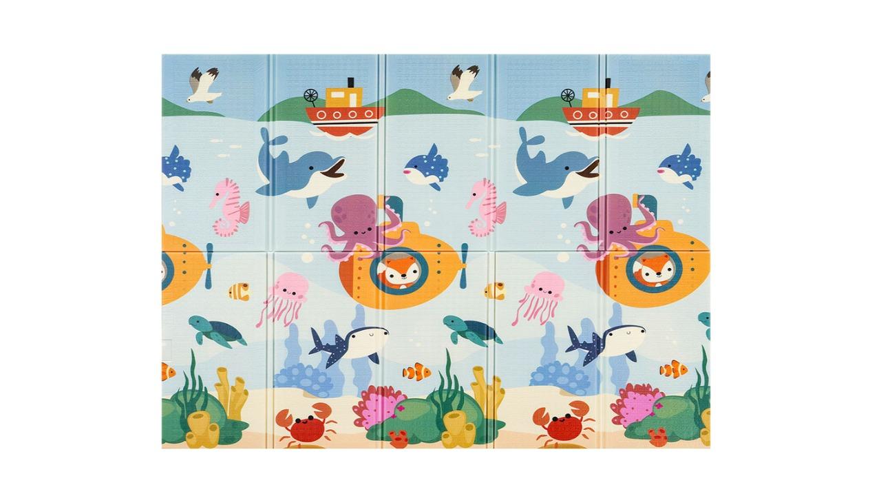Playpals Baby Crawling Play Mat - D