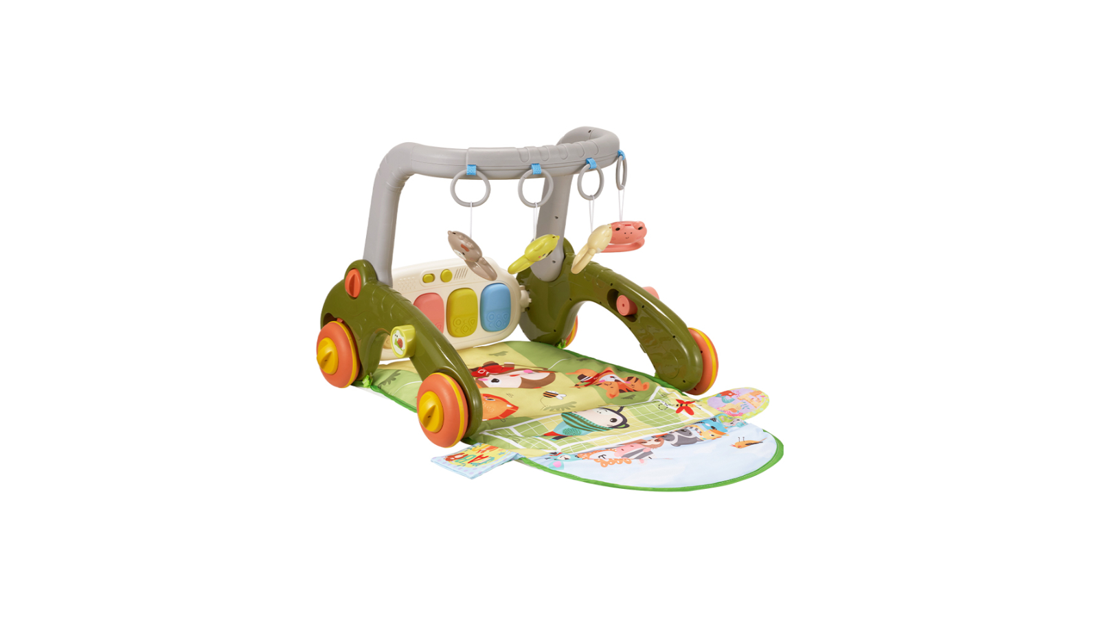 PlayPals 7-in-1 Baby Play Mat - Green