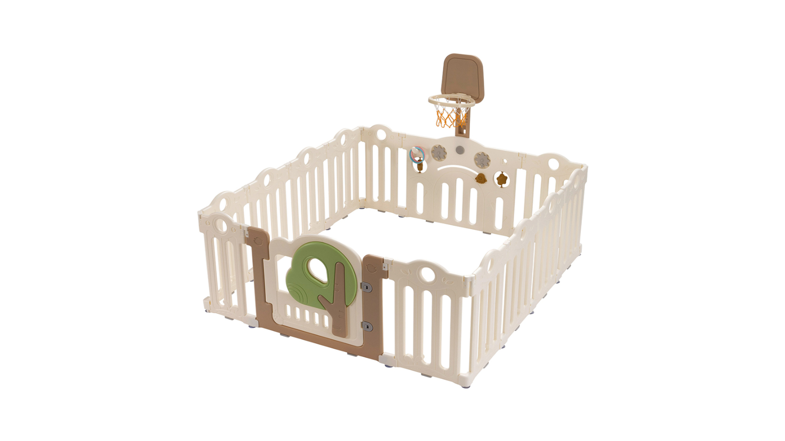Playpals Kids 14-Panel Foldable Playpen