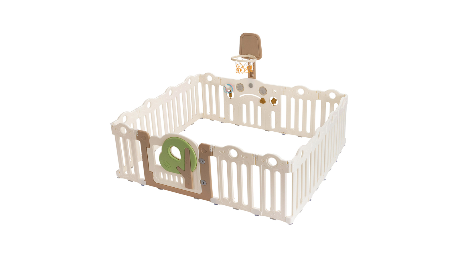 Playpals Kids 16-Panel Foldable Playpen 