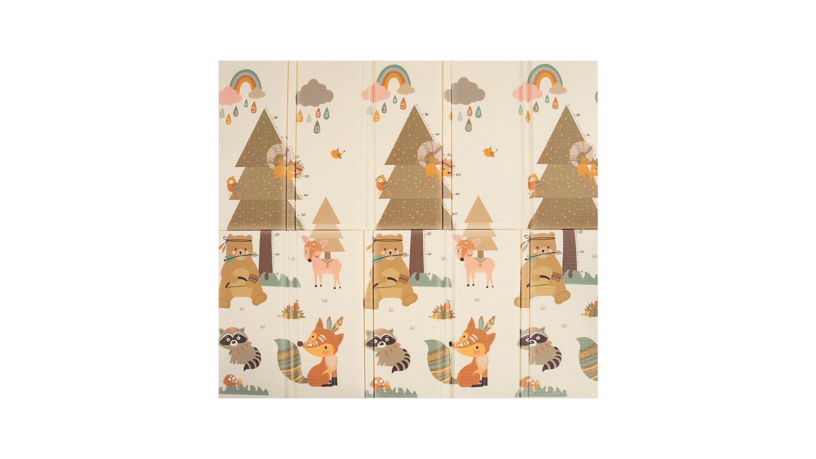 Playpals Kids 2cm Thick Forest Play Mat