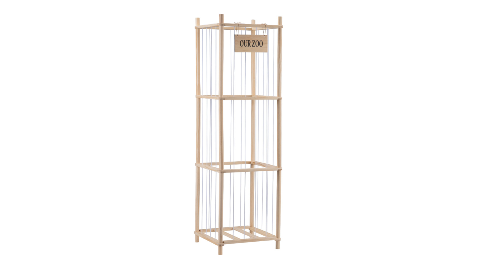 PlayPals 3-Tier Soft Toy Storage - 215L 