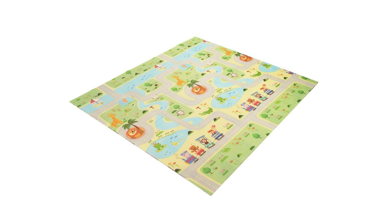 Playpals KID1010-PM-SUN-R1 XPE Foam Non-Slip Kids Play Mat