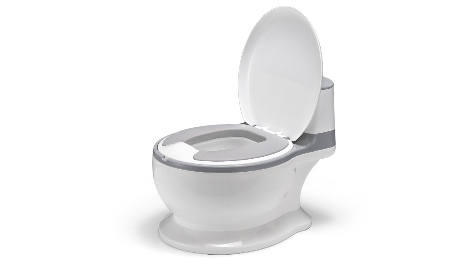 Playpals Kids Potty Trainer Toilet Seat - White/Grey