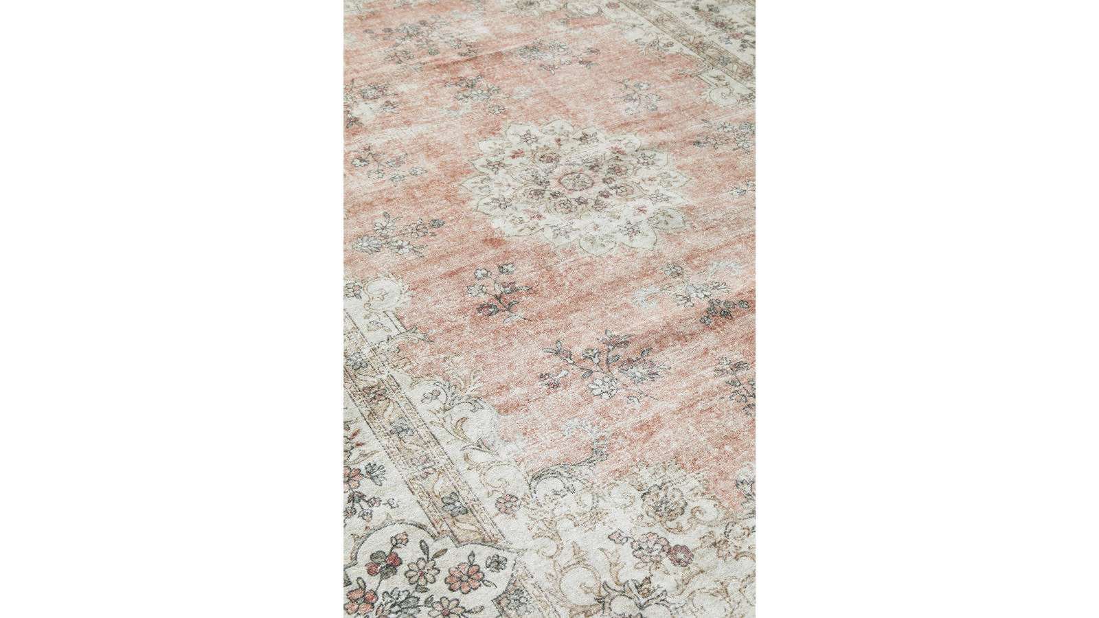 The Weave Studio Bond Coco Peach Rug - 220 x 150cm | Harvey Norman