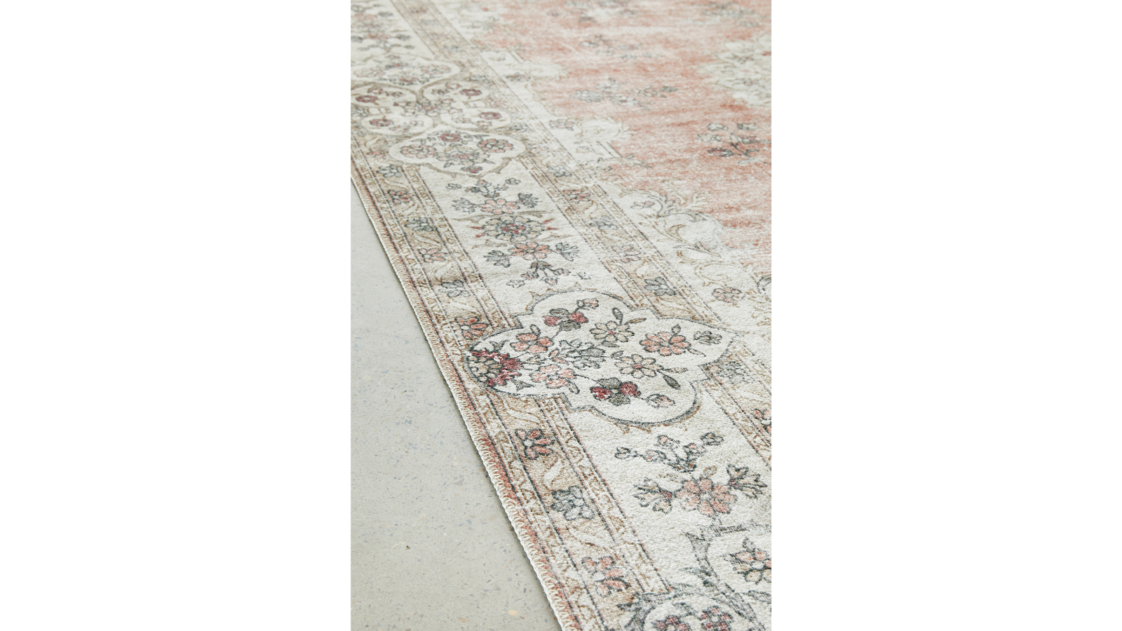 The Weave Studio Bond Coco Peach Rug - 220 x 150cm | Harvey Norman