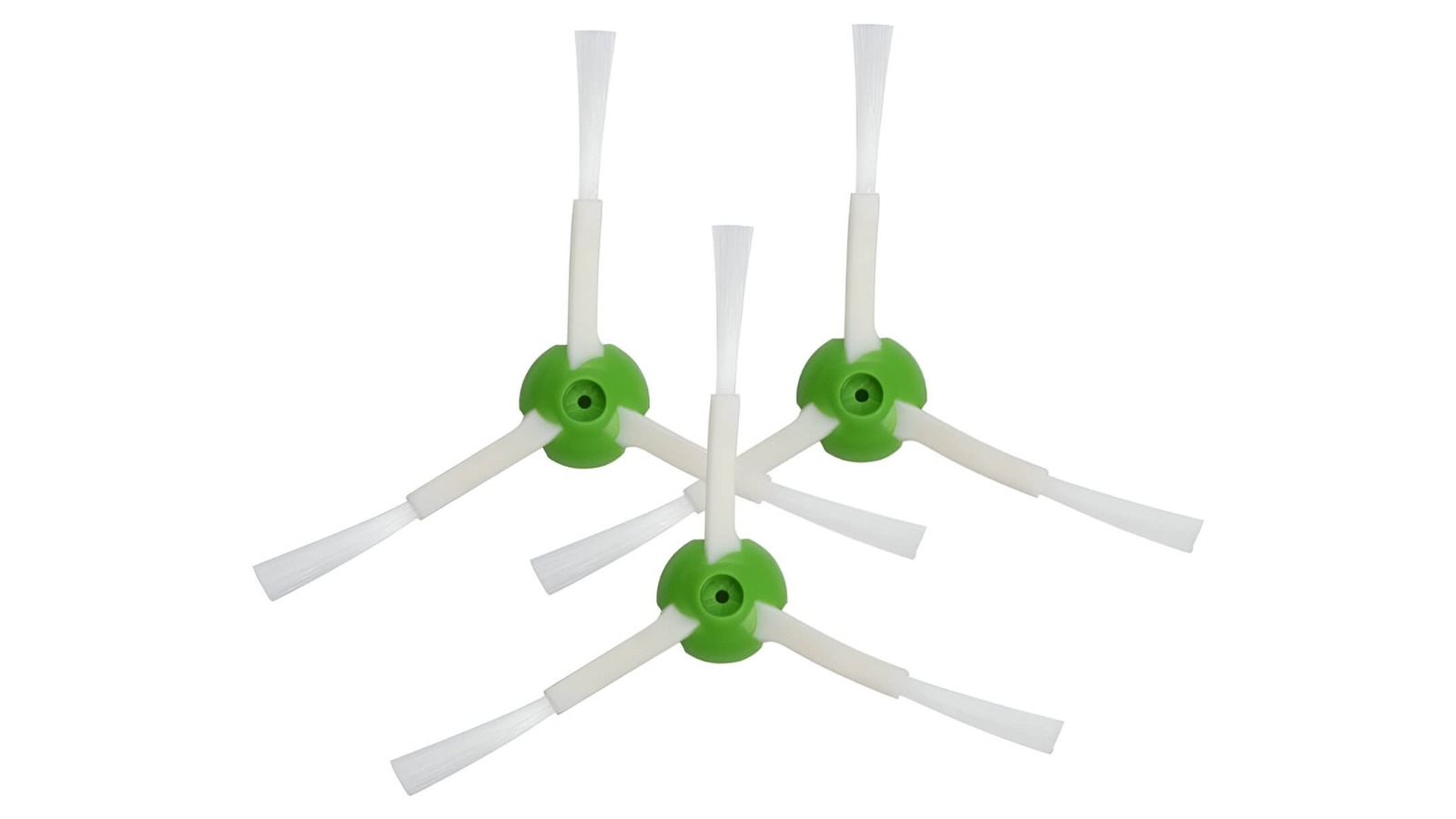 Hygieia Pack of 3 Side Brushes for iRobot Roomba I, E, J and Combo Series