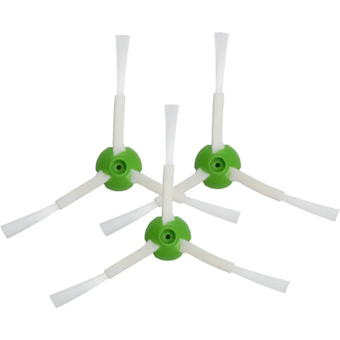 Hygieia Pack of 3 Side Brushes for iRobot Roomba I, E, J and Combo Series