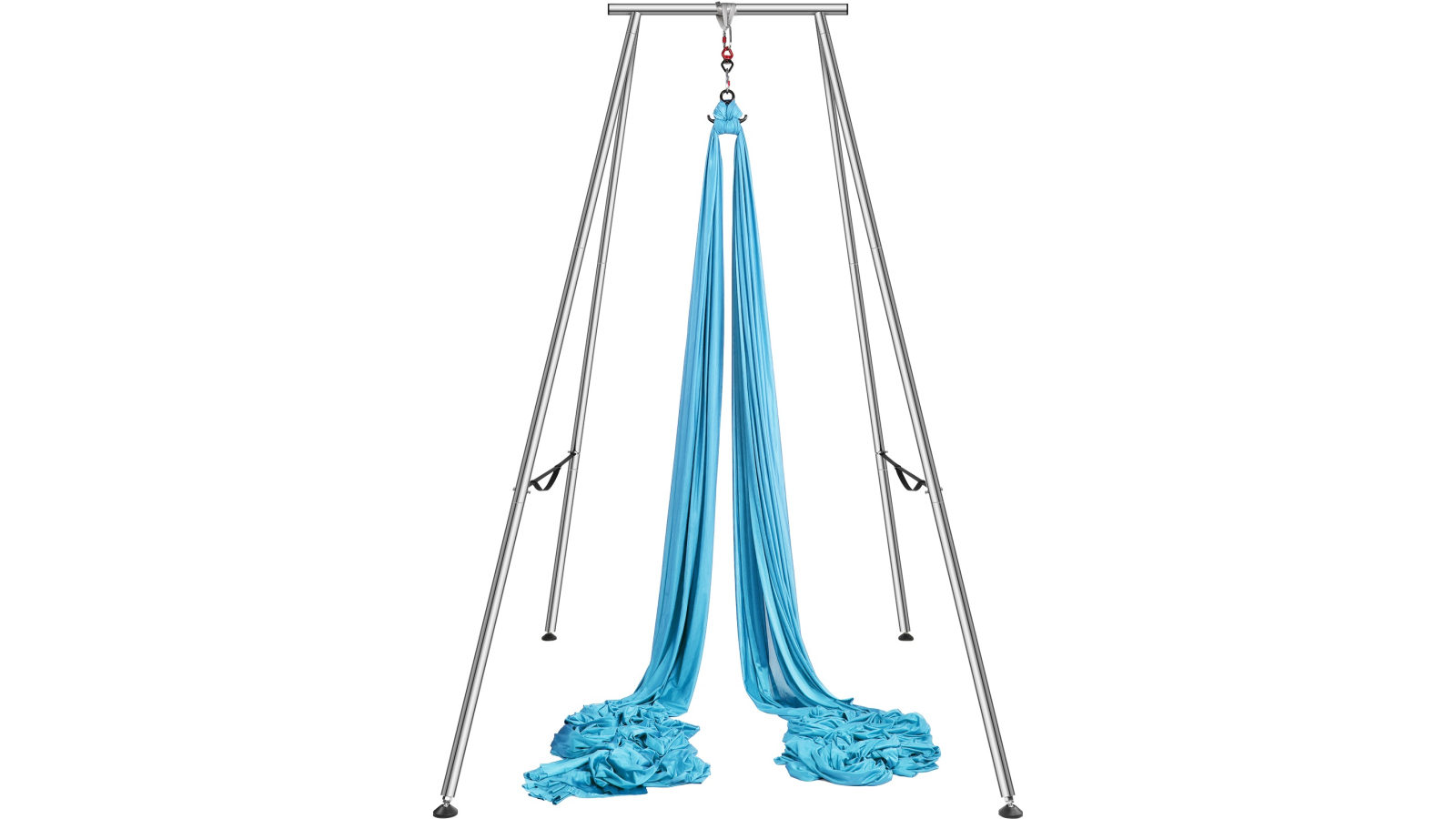 Vevor Yoga Swing Stand Hammock Aerial Silk Kit Yoga Frame - Blue