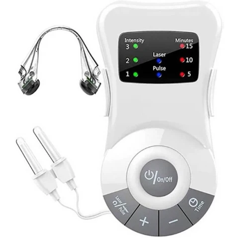 Caremax 2 in 1 Nasal Allergy Reliever Laser & Stimulation Therapy Device