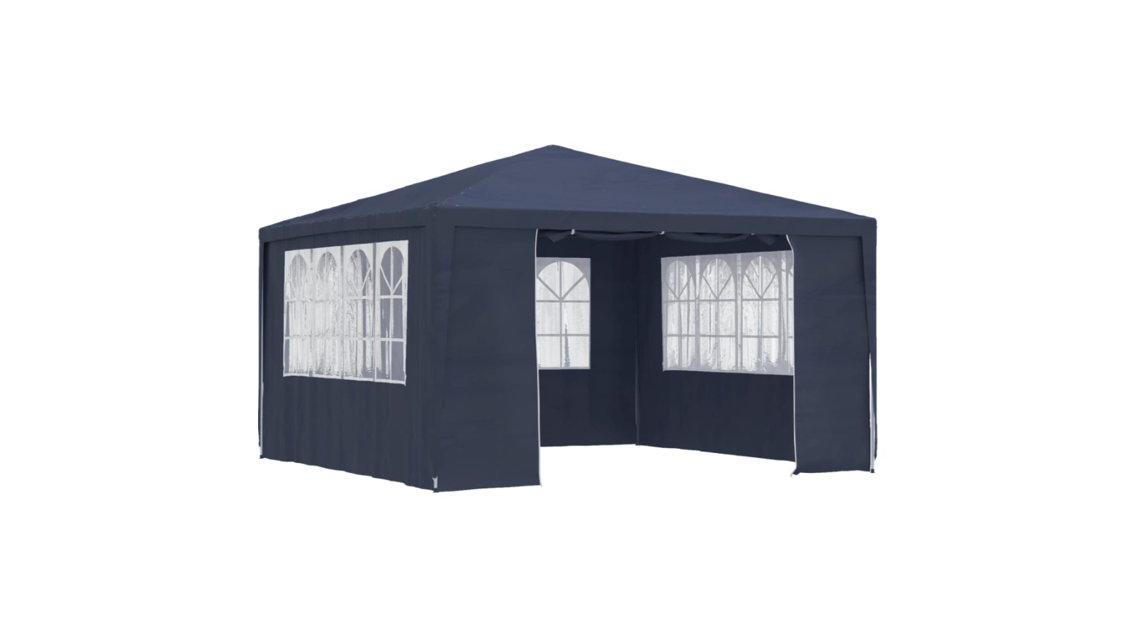 vidaXL 4 x 4 Metre Professional Party Tent with Side Walls - Blue