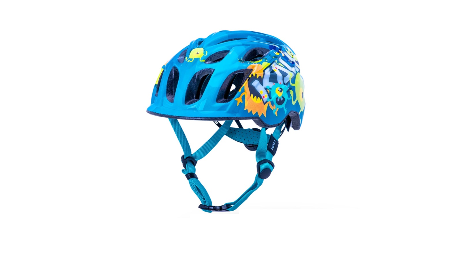 Chakra Monsters Blue Kids Bike Helmet