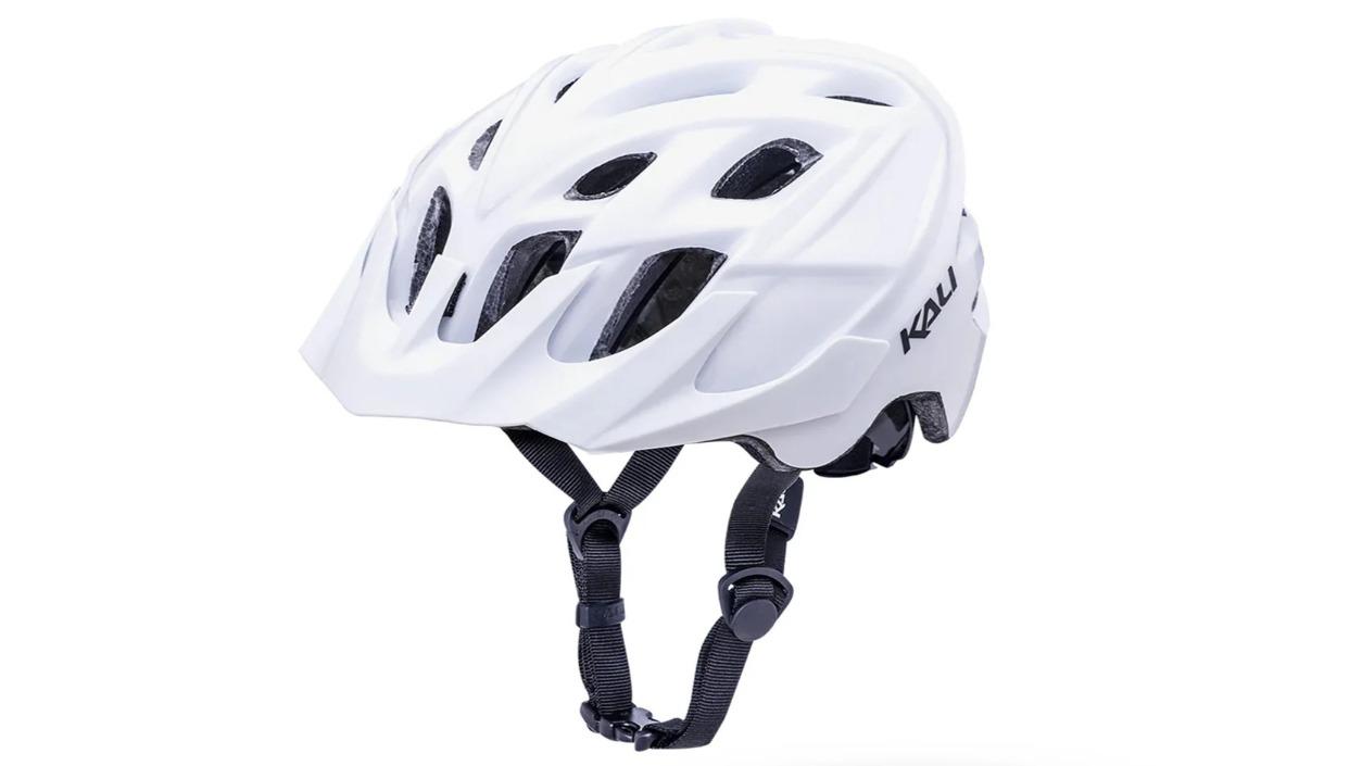 Kali Solid White Chakra Solo Helmet
