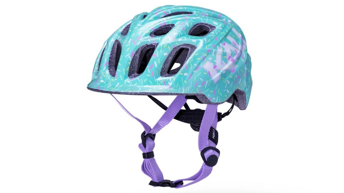 Kali Sprinkles Mint Chakra Child Kids Helmet - X-Small