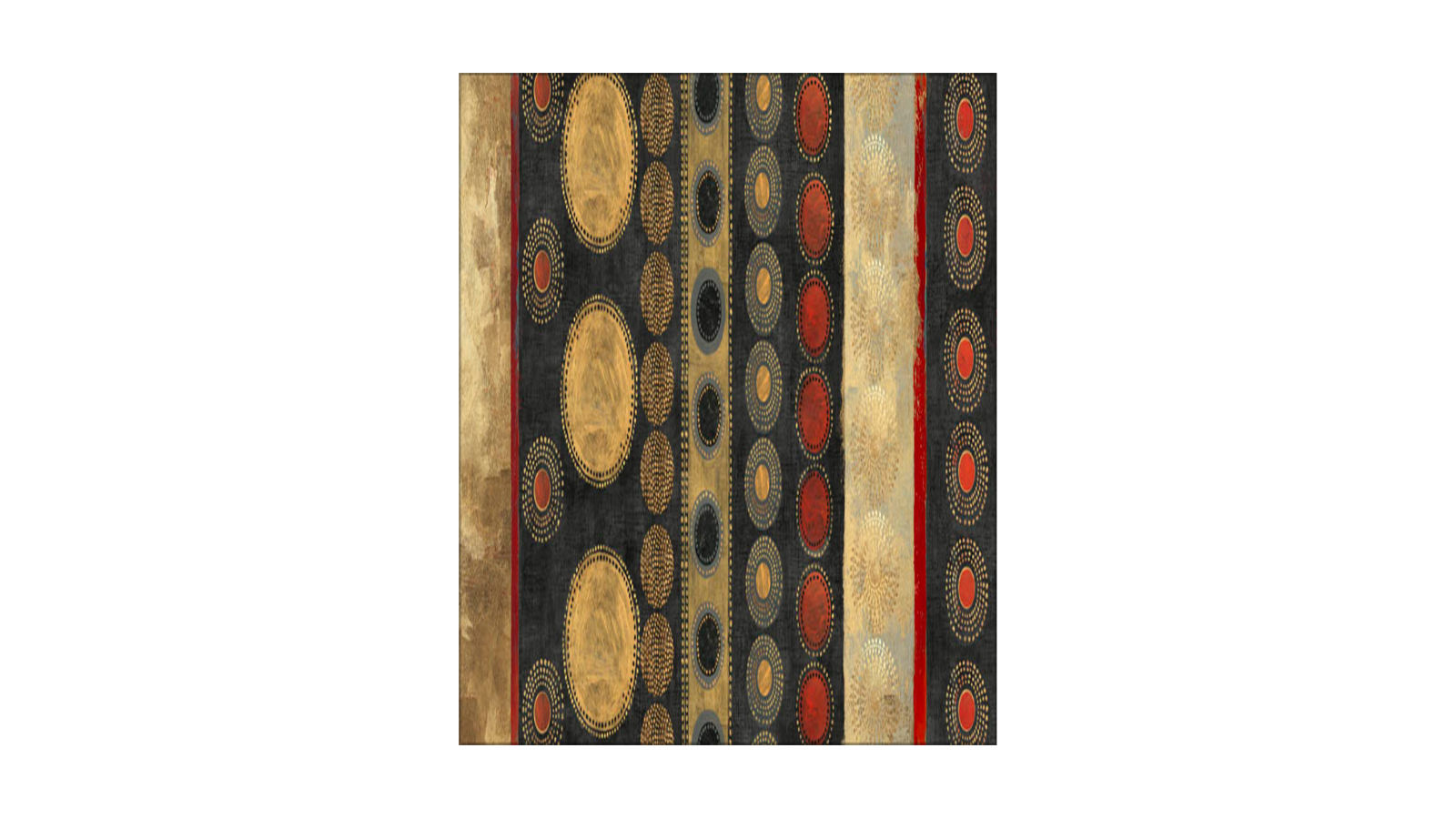 La Grolla Gold Klimt Unframed Canvas Wall Art