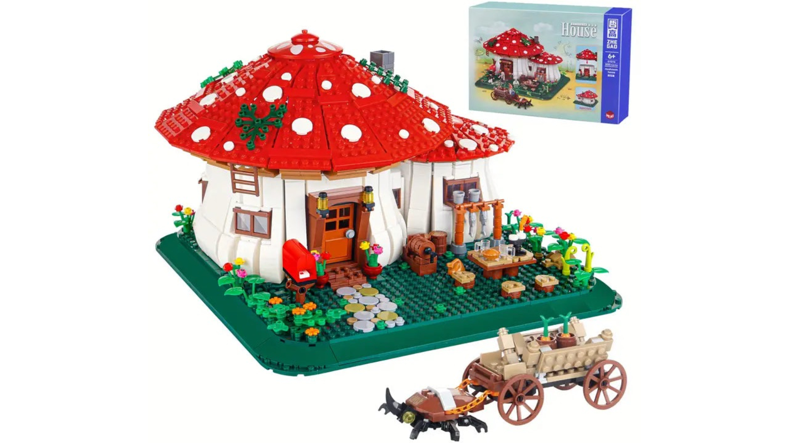 TM Mushroom House Building Block
