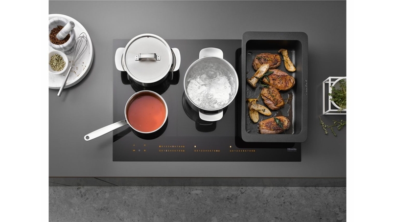Miele KM 75752 FL 800mm 6 Zone Induction Cooktop Harvey Norman