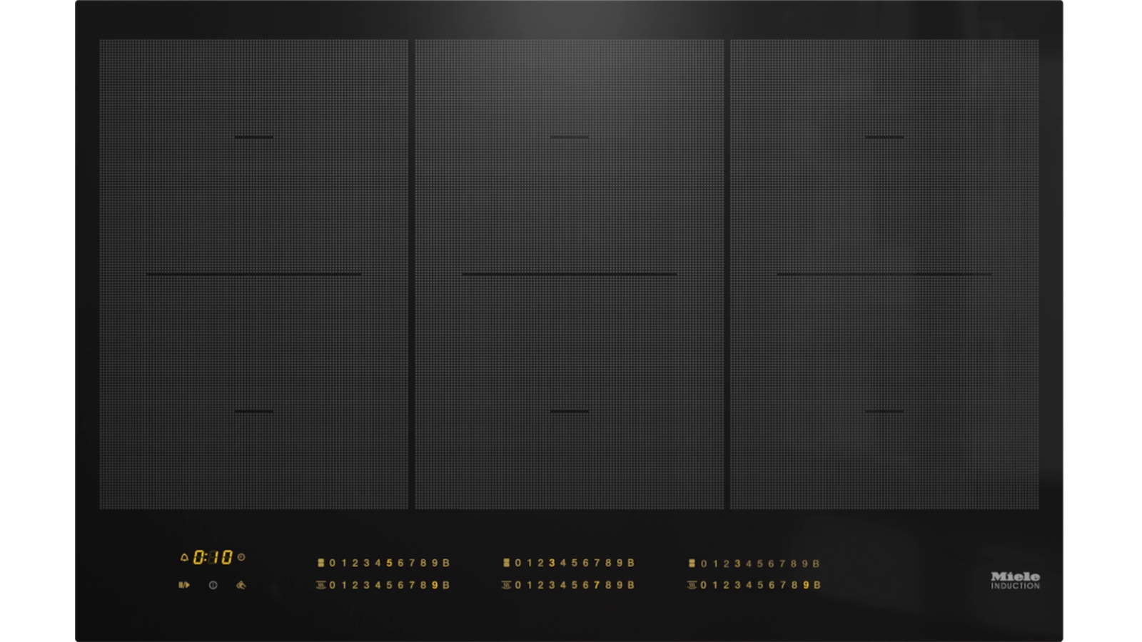 Miele KM 75752 FL 800mm 6 Zone Induction Cooktop Harvey Norman