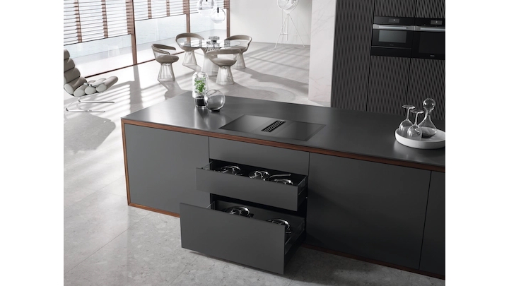 Miele KMDA 7476 FL 900mm 4 Zone Induction Cooktop with Integrated