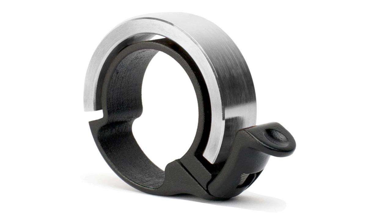 Knog Multi-Tone Silver Oi Classic Designer Bicycle Bell