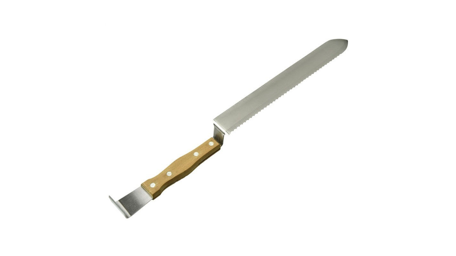 AUPK Stainless Steel Serrated Edge Multi-Function Uncapping Knife for Honey Frame