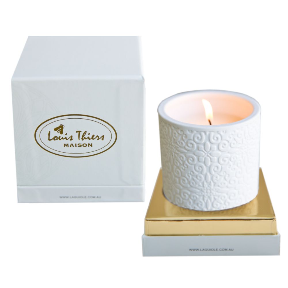 Laguiole By Louis Thiers Maison Rose Ceramic Candle