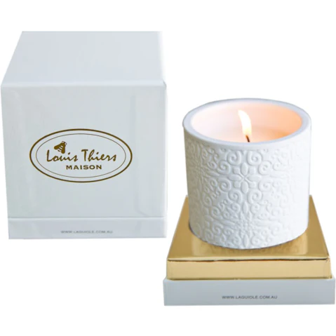 Laguiole By Louis Thiers Maison Rose Ceramic Candle
