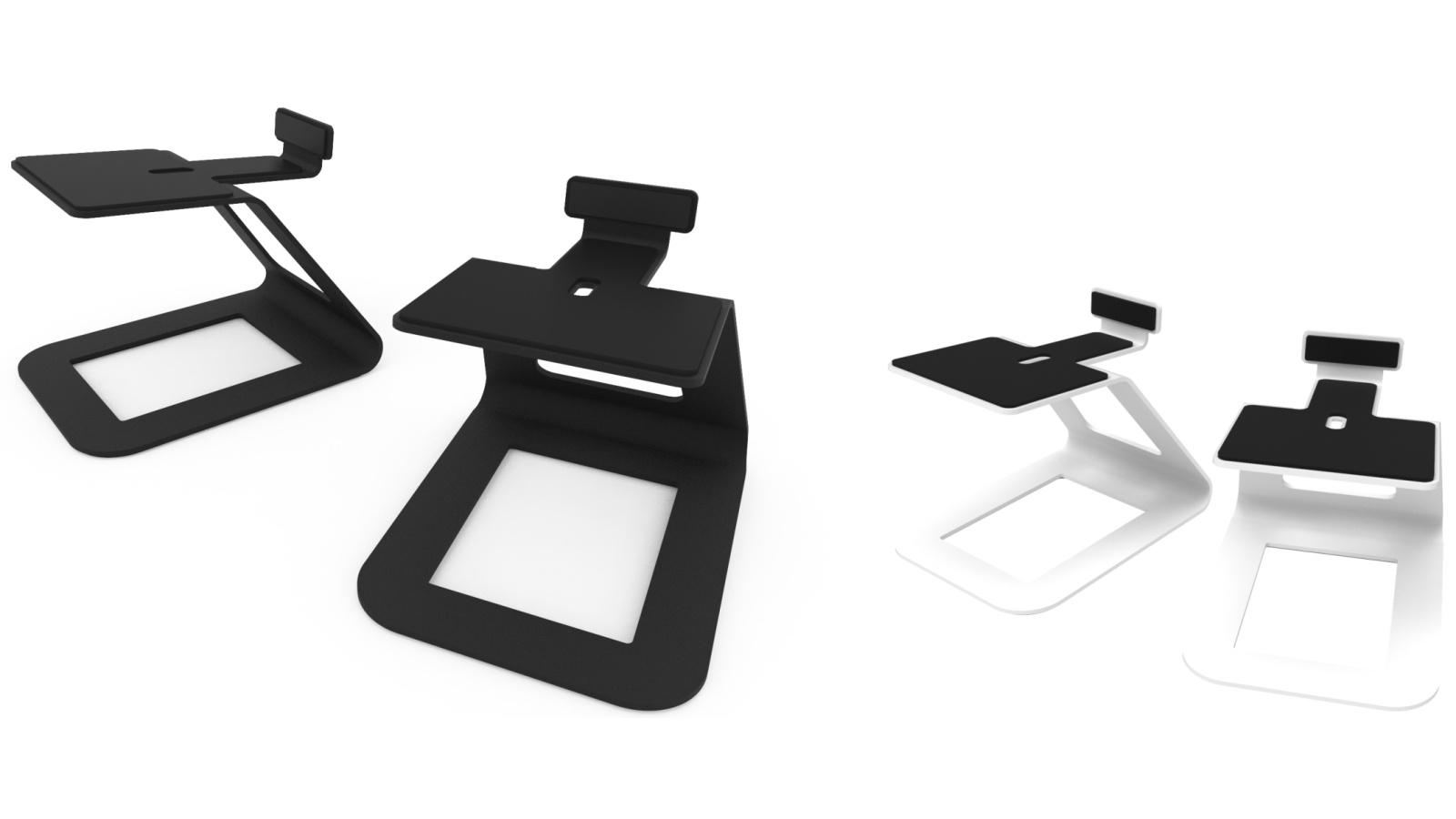 Kanto SE6 Pair of Elevated Desktop Speaker Stands