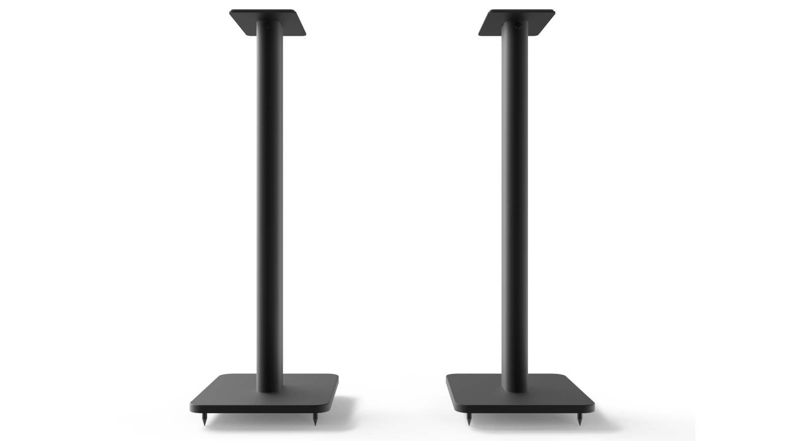 Kanto SP26PL Pair of Tall Bookshelf Speaker Floor Stands - Black
