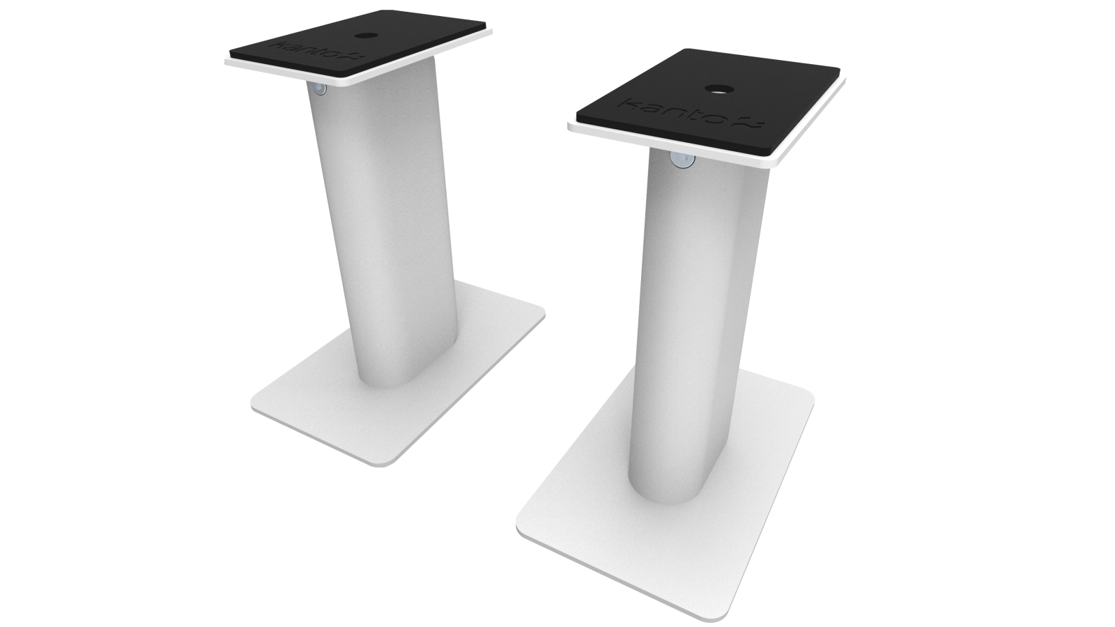 Kanto SP9 Pair of Tall Universal Desktop Speaker Stands - White