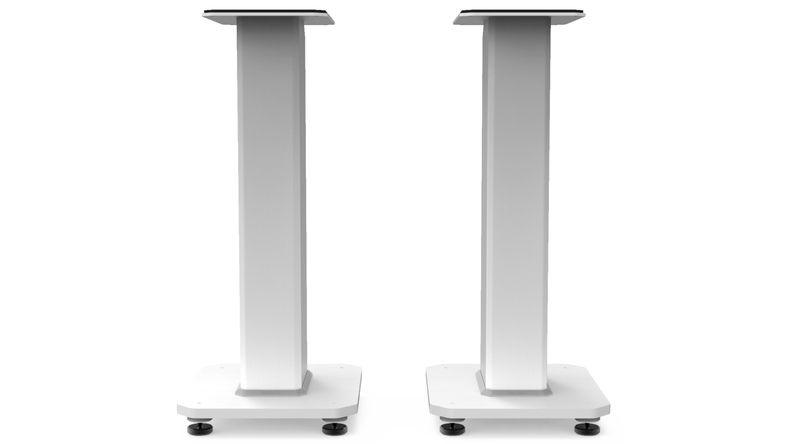 Kanto SX22 Pair of Tall Fillable Speaker Stands - White