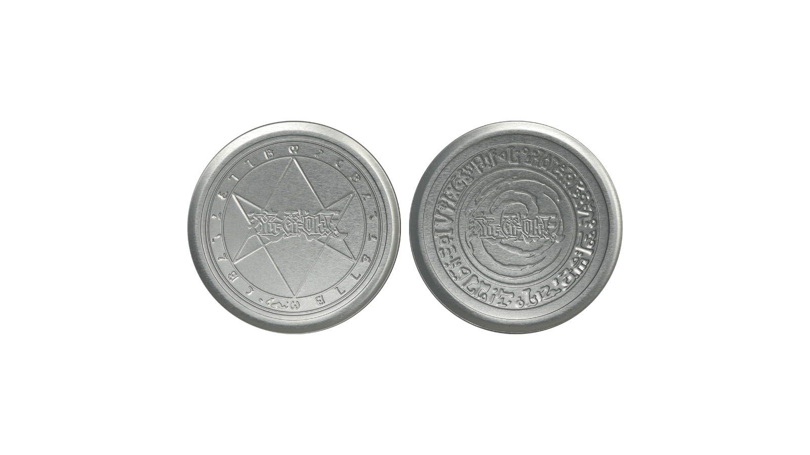 Fanattik Set of 4 Yu-Gi-Oh Embossed Metal Coaster