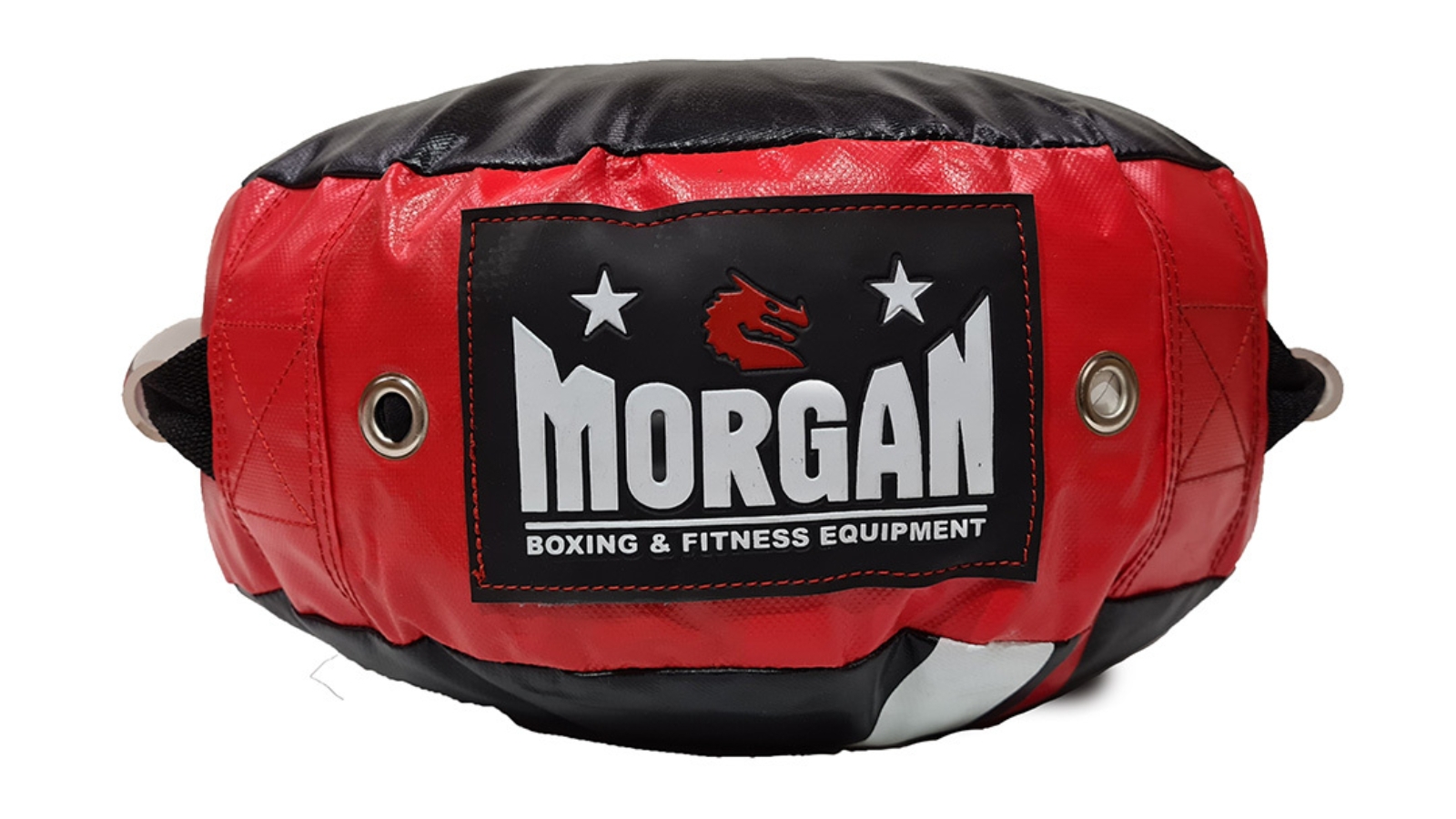 Morgan Sports Morgan Heavy Duty Rag Empty Filled Round Shield - Red/Black
