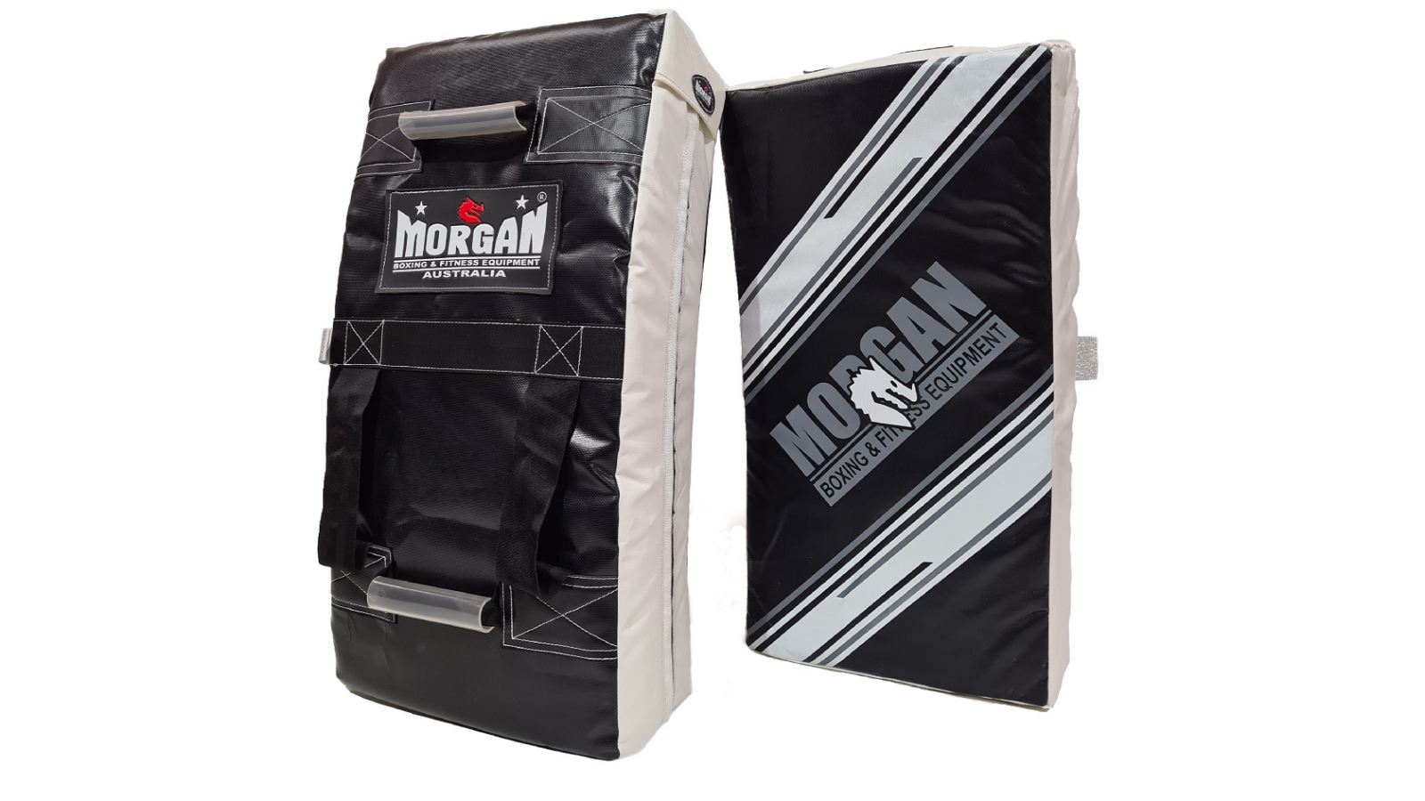 Morgan Sports Aventus Heavy Duty Large Curved Strike & Hit Shield - Black