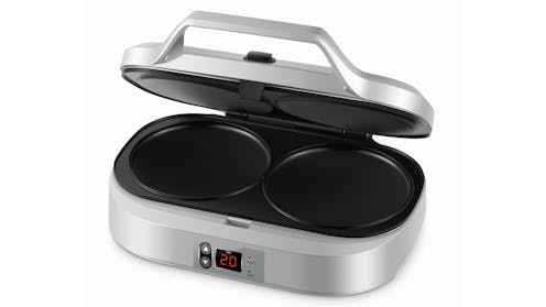 Kambrook Perfect Pancake Press Silver Harvey Norman