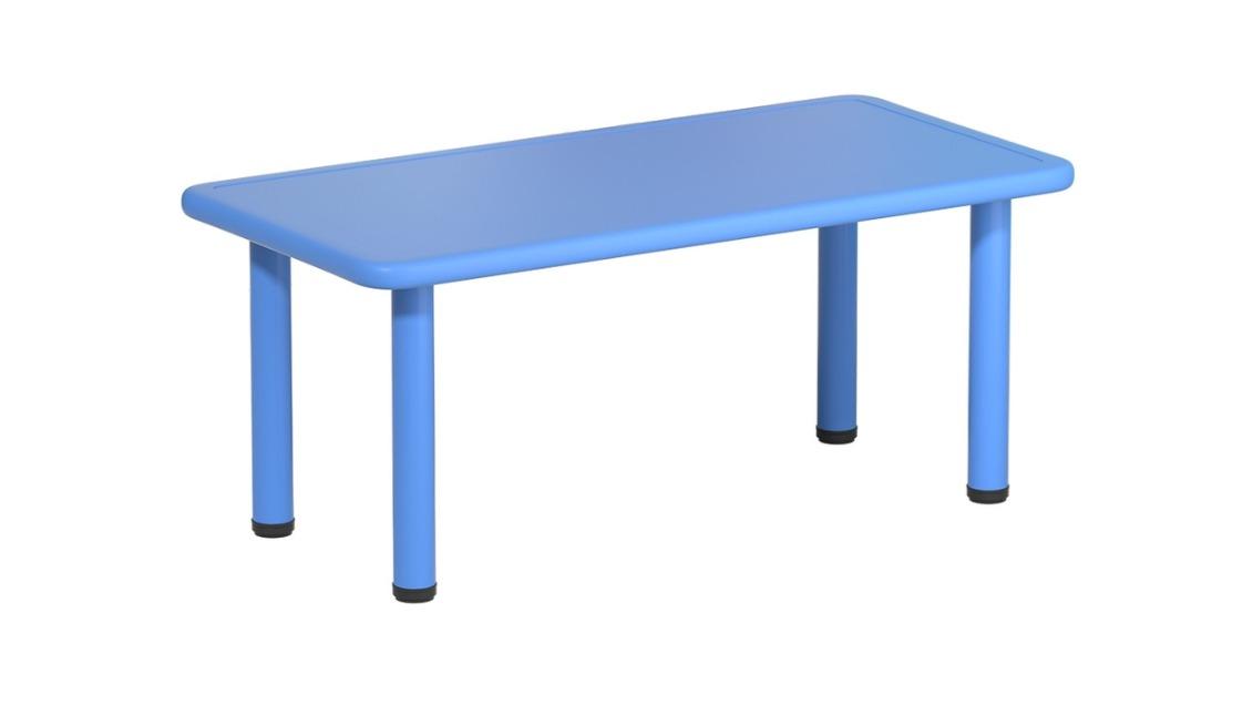 Keezi Kids Table Plastic Square Activity Study Desk 