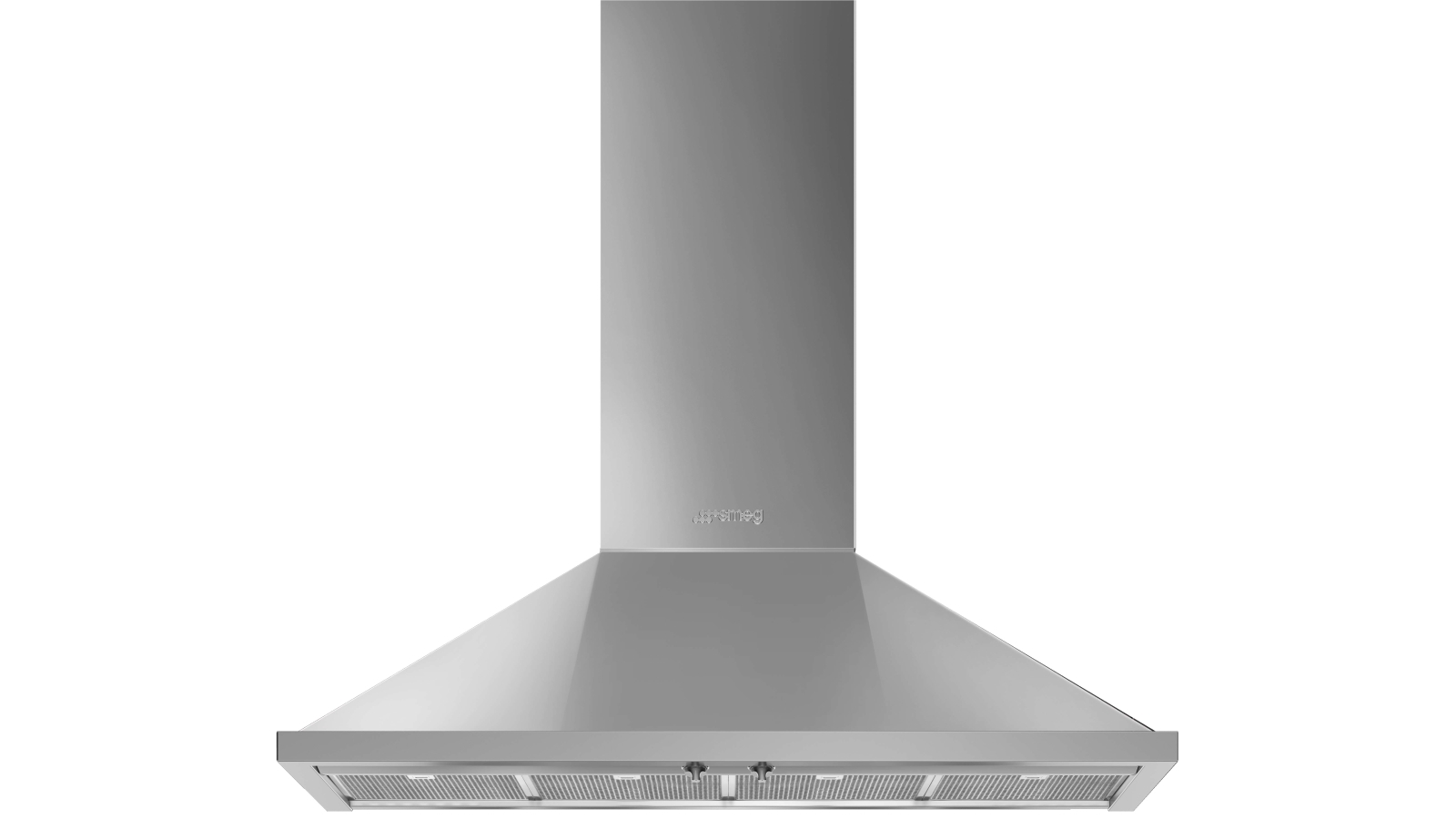 Smeg 120cm Portofino Canopy Rangehood Stainless Steel Harvey Norman