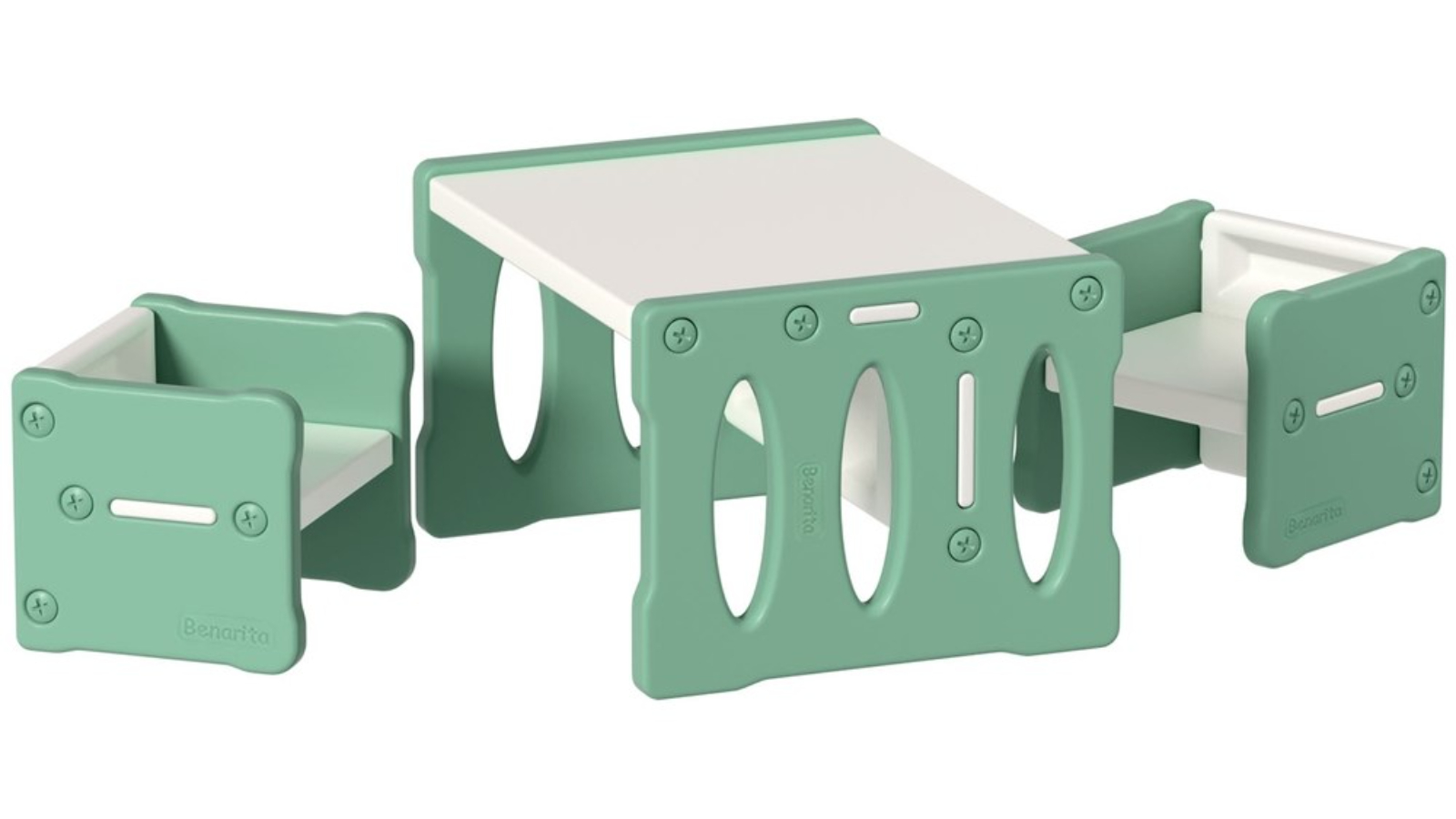 Keezi 3 Piece Kid Table and Chair Set