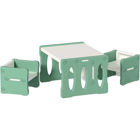 Keezi 3 Piece Kid Table and Chair Set