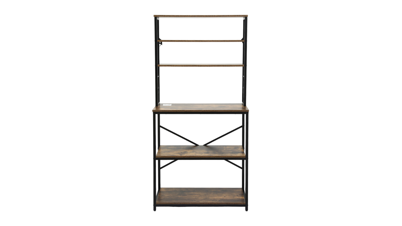 Artiss 6-Tier Kitchen Rack with 6-Hook Storage Shelf - 80 x 167cm
