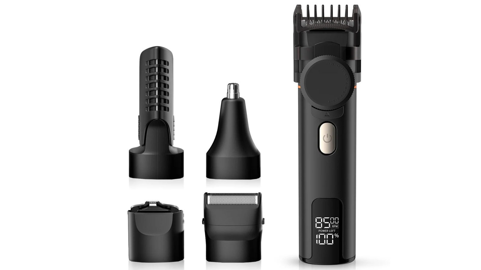 Kleva 5-in-1 Professional Hair Trimmer plus Men's Body and Beard Groomer