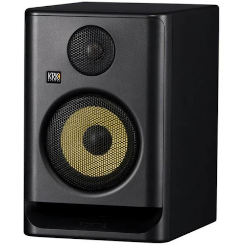 KRK ROKIT Gen5 Class D Powered Kevlar Drivers Onboard DSP Studio Monitor - 5inch