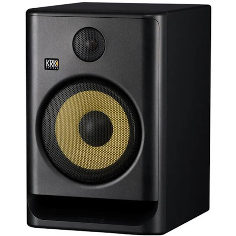 KRK ROKIT Gen5 Class D Powered Kevlar Drivers Onboard DSP Studio Monitor - 8inch