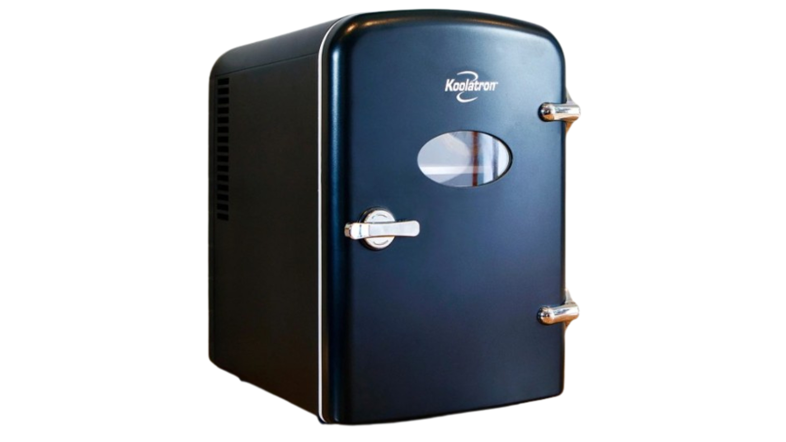 Koolatron 4 Litre Retro Mini Fridge - Black