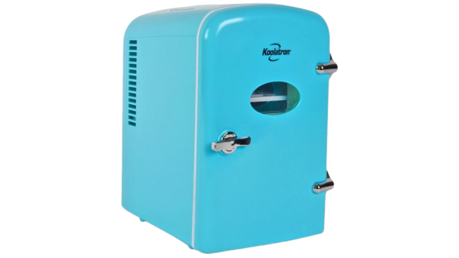Koolatron 4 Litre Retro Mini Fridge - Aqua