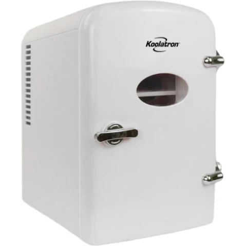 Koolatron 4 Litre Retro Mini Fridge - White